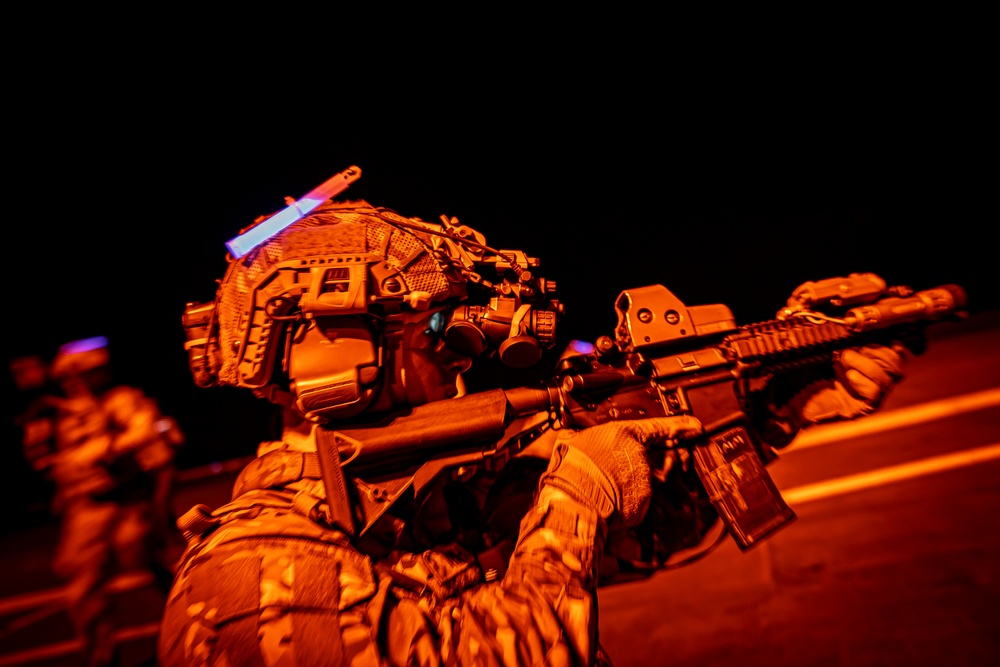 Nimitz Conducts Fast-Rope Operations