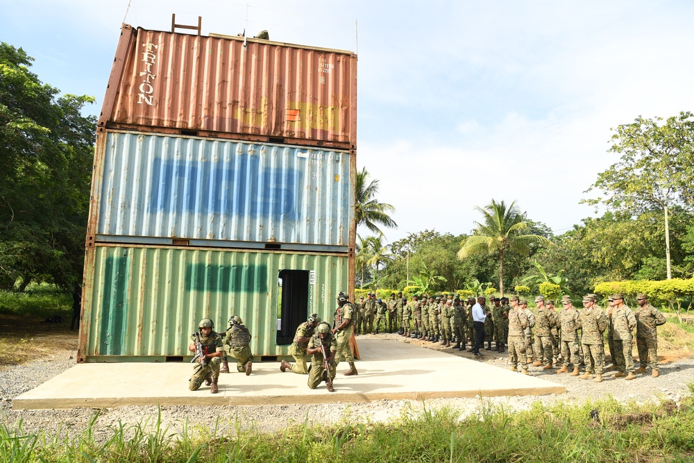 Obangame Express 25 Milestone: São Tomé Marines Lead VBSS Demo at Training Site Ceremony