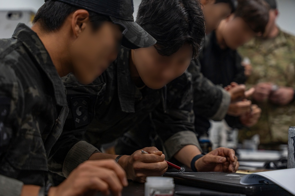 U.S. SOF, ROK Coast Guard conduct bilateral forensics, CBRN identification training at Jeju