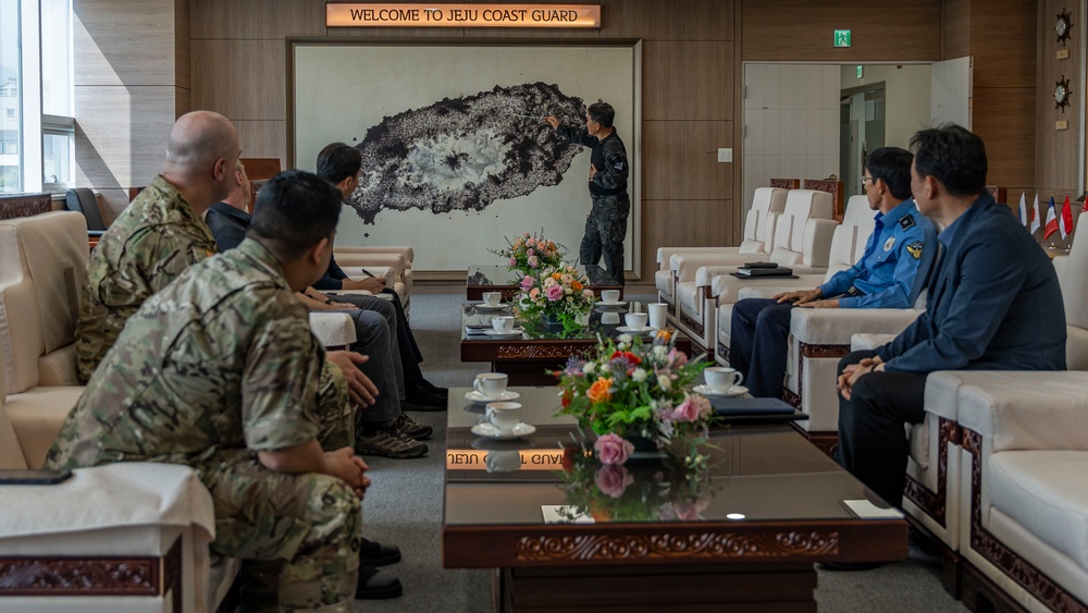 U.S. SOF, ROK Coast Guard conduct bilateral forensics, CBRN identification training at Jeju