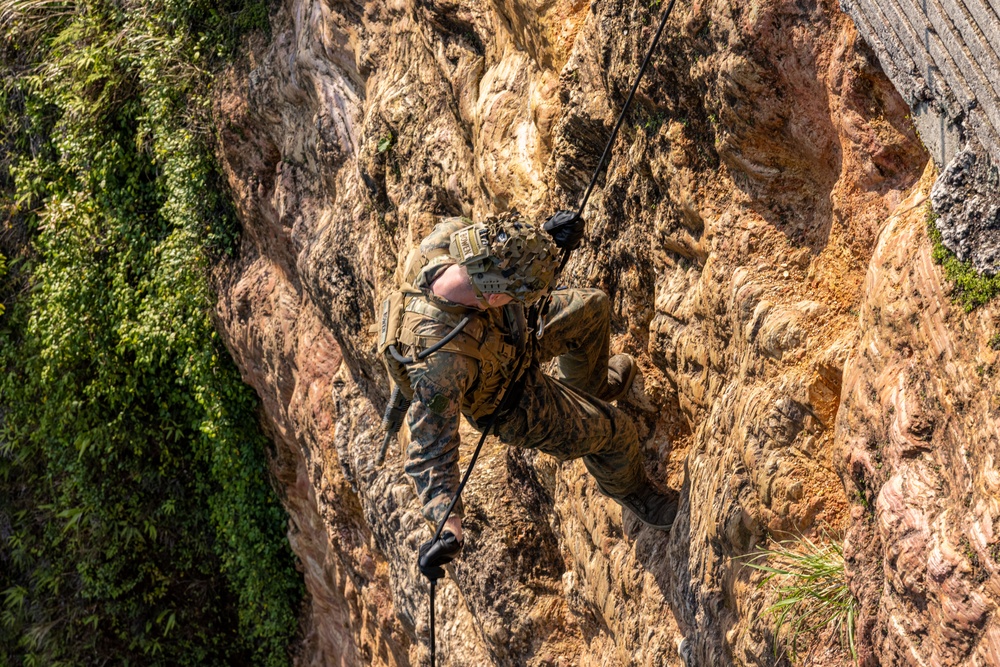 U.S. Marines Execute Casualty Evacuation Training during Jungle Leaders Course