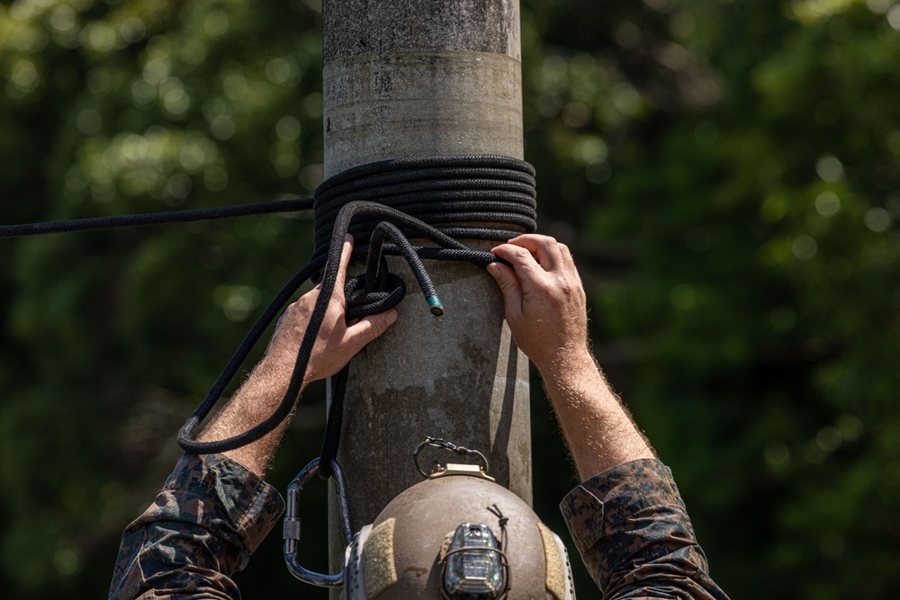 U.S. Marines Execute Casualty Evacuation Training during Jungle Leaders Course