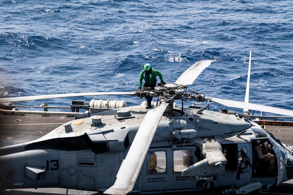 Vinson’s Deployment