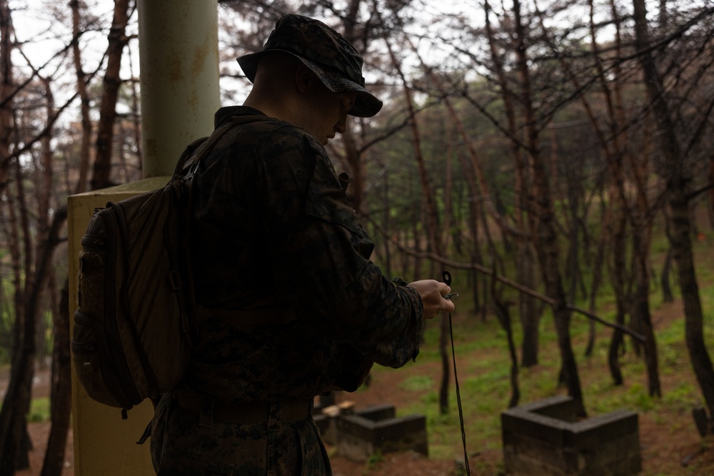 Activated Reserve Marines Conduct Land Navigation during Korea Viper 25.4