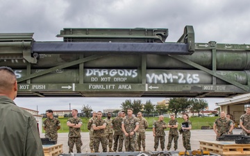 III MEF commanding general visits VMM 265 (Rein.)