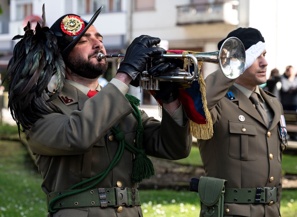 The U.S. and Italy attend the Day of Remembrance for Victims of Terrorism Ceremony