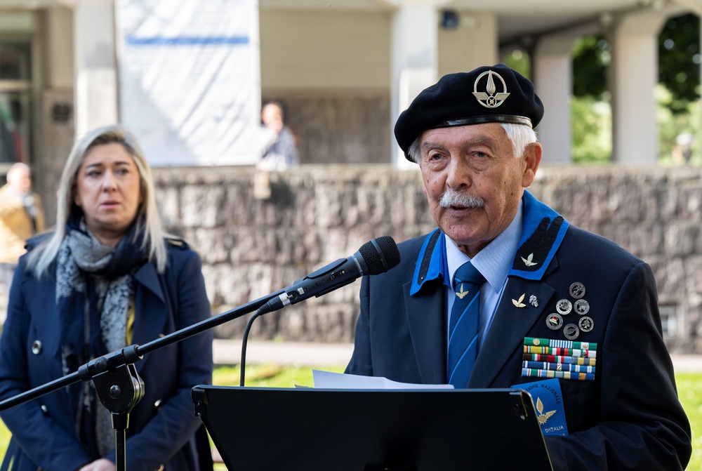 The U.S. and Italy attend the Day of Remembrance for Victims of Terrorism Ceremony