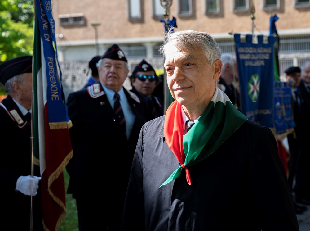 The U.S. and Italy attend the Day of Remembrance for Victims of Terrorism Ceremony
