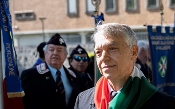 The U.S. and Italy attend the Day of Remembrance for Victims of Terrorism Ceremony