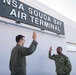LS1 Steve Akpaka Reenlists at NSA Souda Bay