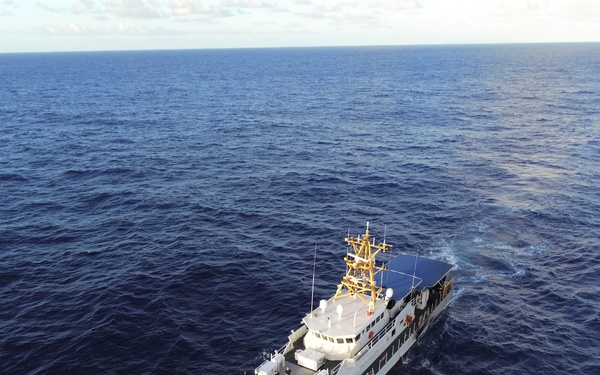 USCGC Myrtle Hazard on patrol