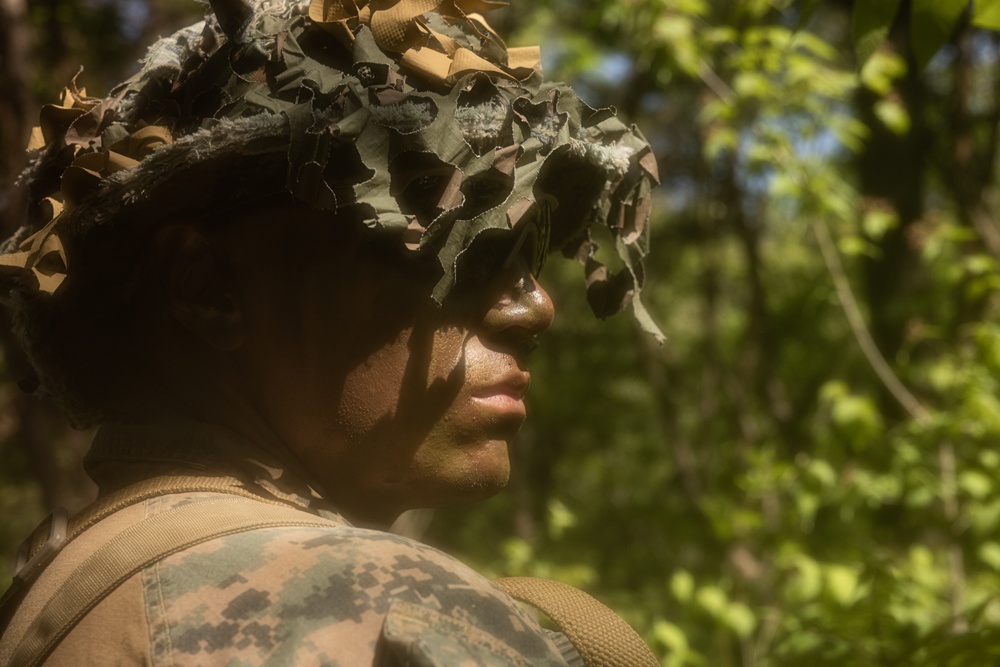 Activated Reserve Marines Patrol during Korea Viper 25.4