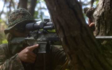 Activated Reserve Marines Patrol during Korea Viper 25.4