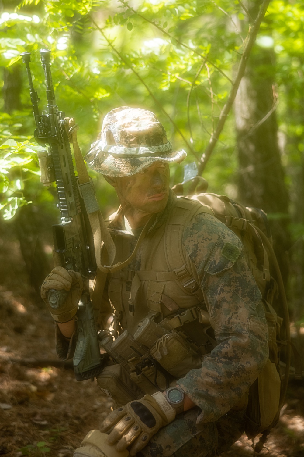 Activated Reserve Marines Patrol during Korea Viper 25.4