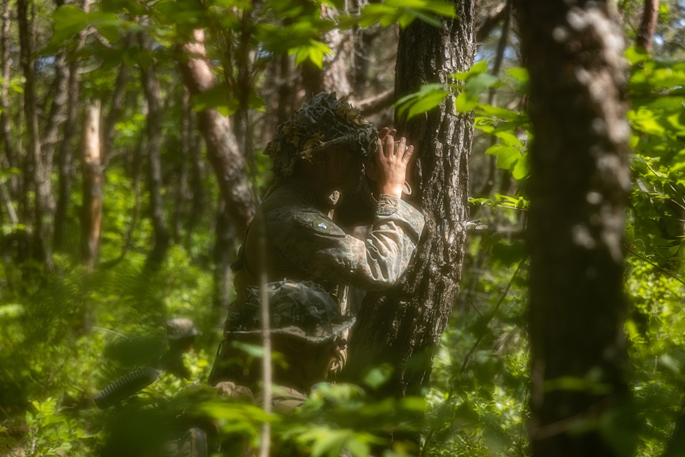 Activated Reserve Marines Patrol during Korea Viper 25.4