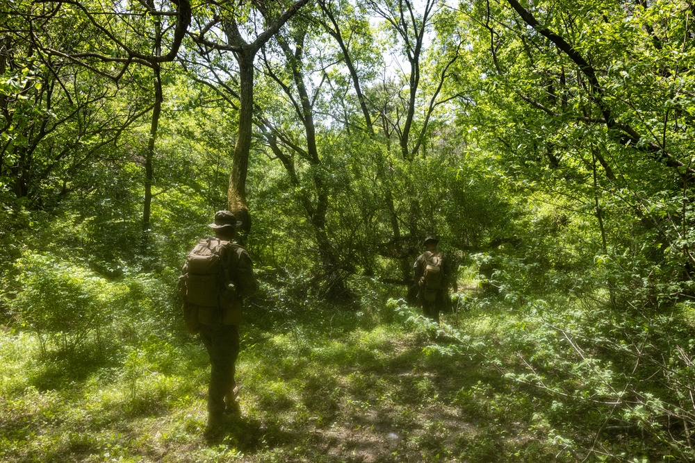Activated Reserve Marines Patrol during Korea Viper 25.4