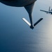 Stratotanker Refuels Thunderbolt in the Night Sky