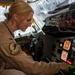 Stratotanker Refuels Thunderbolt in the Night Sky