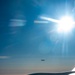 Stratotanker Refuels Thunderbolt in the Night Sky