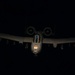Stratotanker Refuels Thunderbolt in the Night Sky