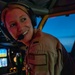 Stratotanker Refuels Thunderbolt in the Night Sky