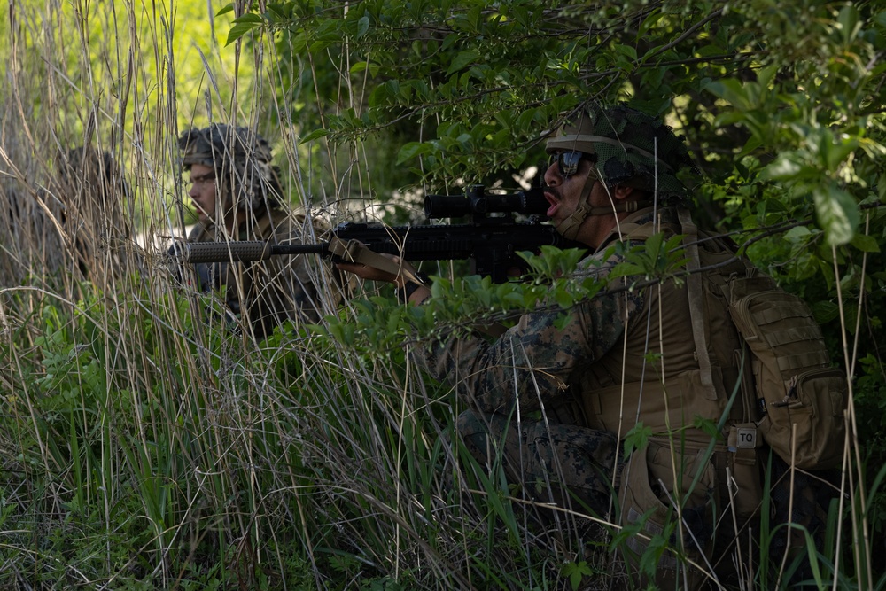 Activated Reserve Marines Conduct MOUT Training during Korea Viper 25.4