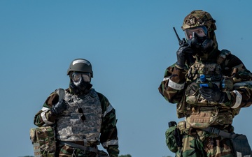 Skyway Chariot: Airmen respond to simulated attack at RAF Feltwell