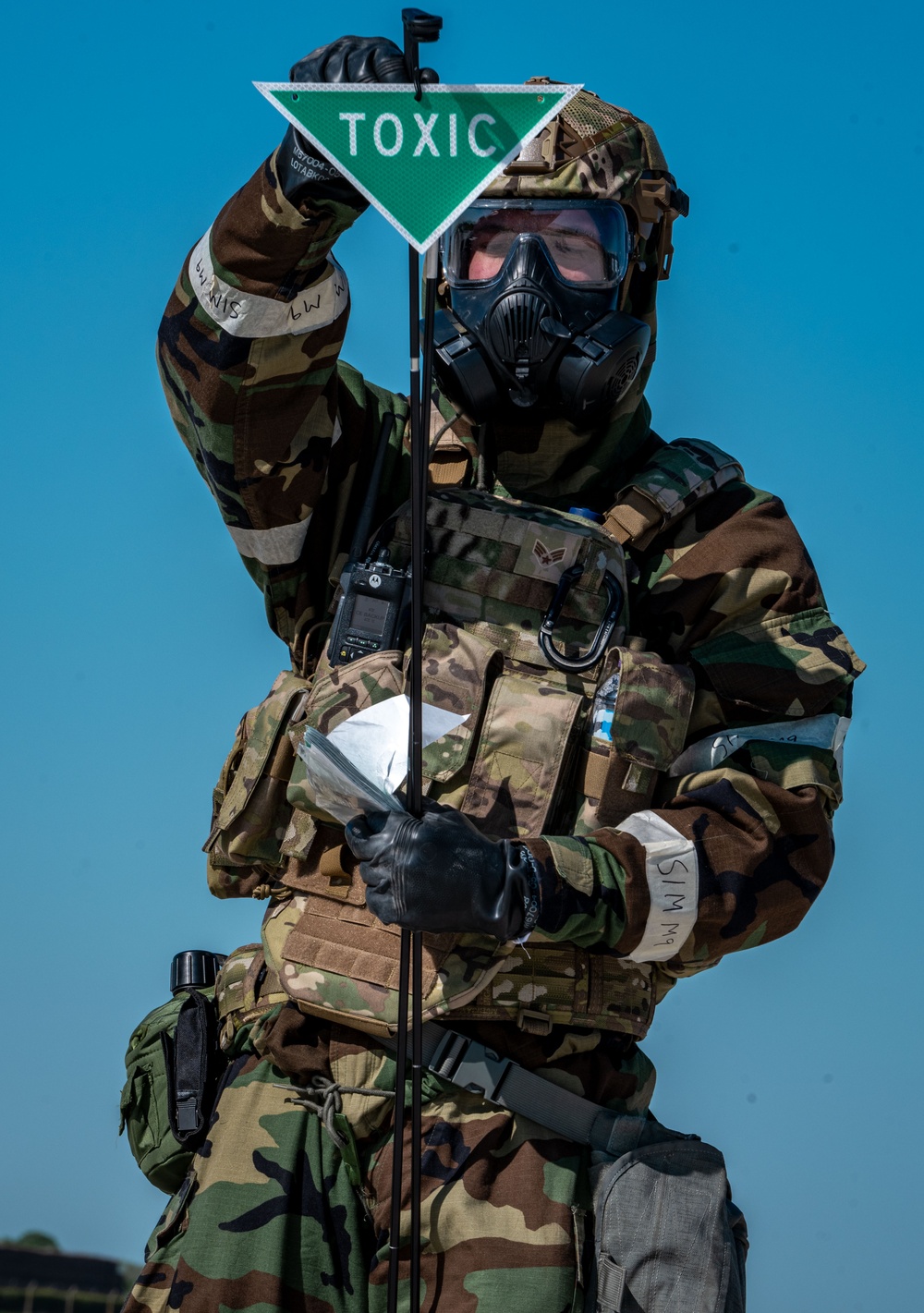 Skyway Chariot: Airmen respond to simulated attack at RAF Feltwell
