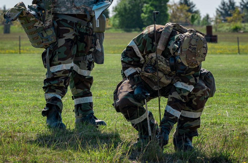 Skyway Chariot: Airmen respond to simulated attack at RAF Feltwell