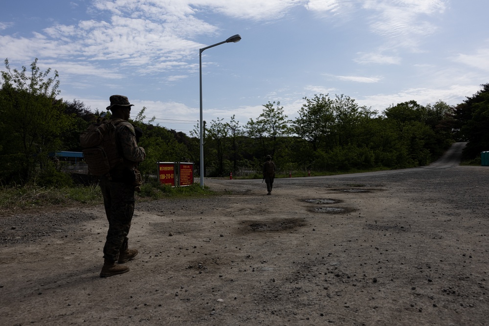 Activated Reserve Marines Conducts Patrol Exercise during Korea Viper 25.4