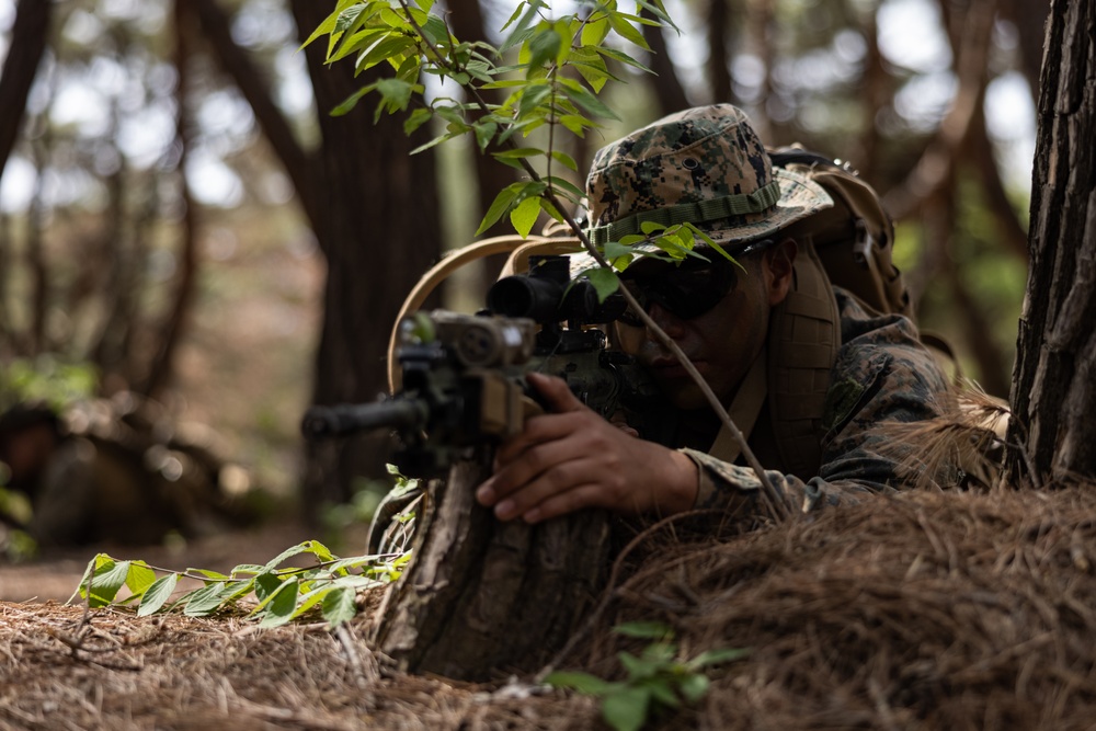 Activated Reserve Marines Conducts Patrol Exercise during Korea Viper 25.4