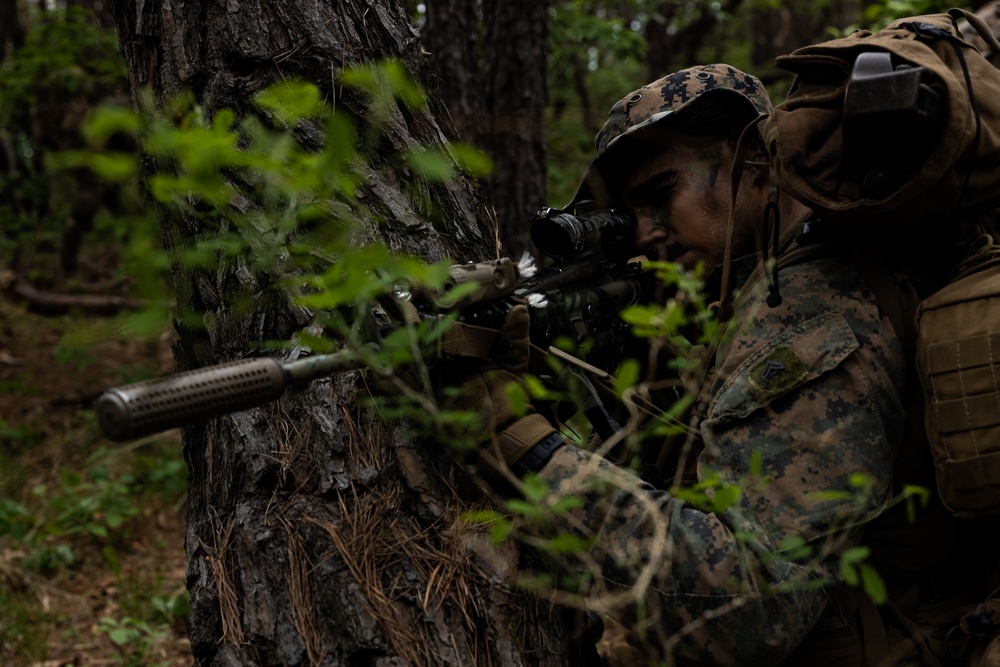 Activated Reserve Marines Conducts Patrol Exercise during Korea Viper 25.4