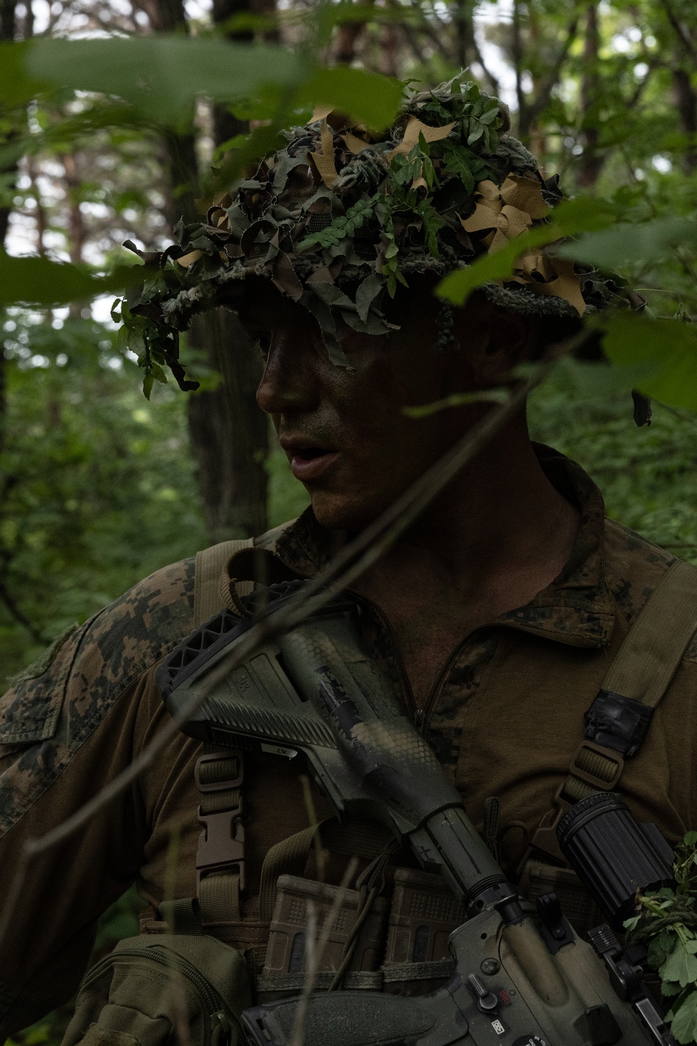 Activated Reserve Marines Conducts Patrol Exercise during Korea Viper 25.4