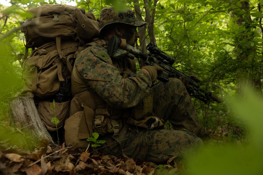 Activated Reserve Marines Conducts Patrol Exercise during Korea Viper 25.4