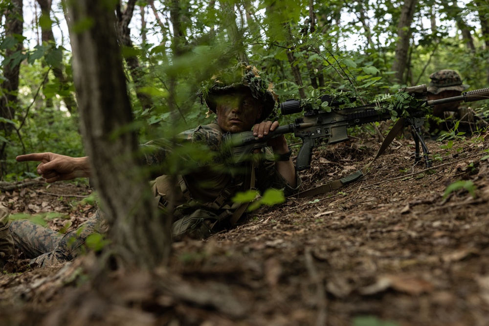 Activated Reserve Marines Conducts Patrol Exercise during Korea Viper 25.4