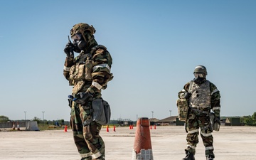 Skyway Chariot: Airmen respond to simulated attack at RAF Feltwell