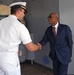 USS Mount Whitney Hosts Leadership Reception in Cape Verde