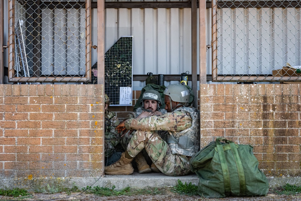 Skyway Chariot: Airmen respond to simulated attack at RAF Feltwell