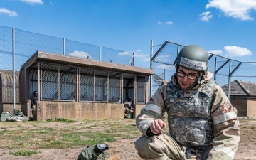 Skyway Chariot: Airmen respond to simulated attack at RAF Feltwell