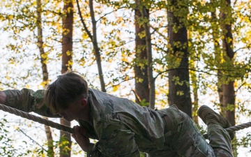 V Corps Best Squad Competition Day 2 Obstacle Course