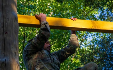 V Corps Best Squad Competition Day 2 Obstacle Course