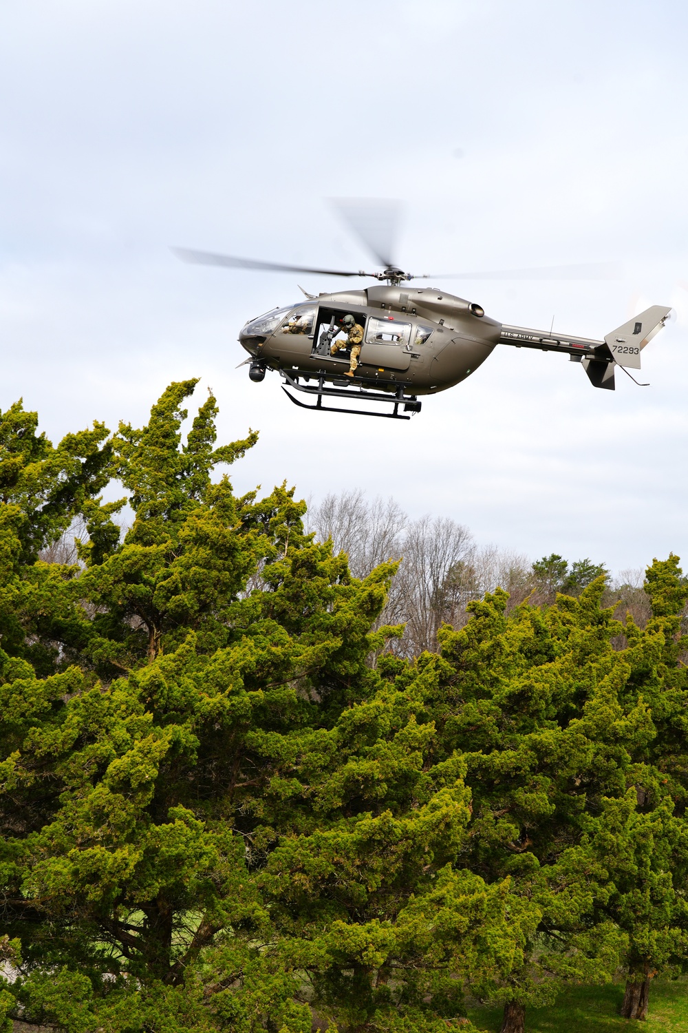 JMC’s chaplain coordinates morale helicopter rides at Crane