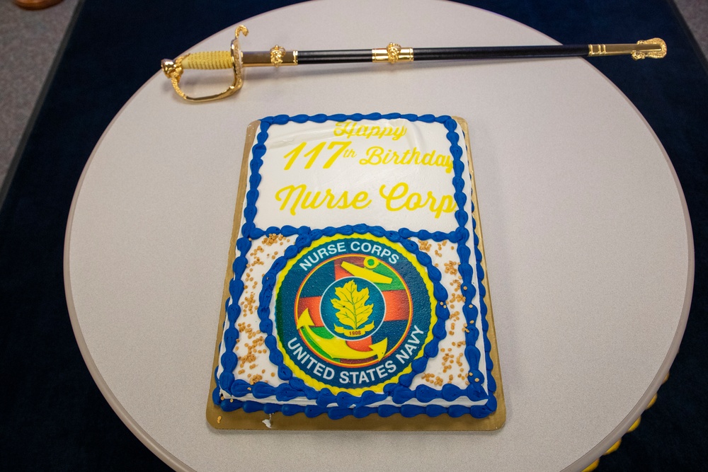 Navy and Marine Corps Force Health Protection Command hosts Cake Cutting Ceremony for the U.S Navy Nurse Corps 117th Birthday