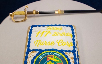 Navy and Marine Corps Force Health Protection Command hosts Cake Cutting Ceremony for the U.S Navy Nurse Corps 117th Birthday