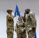 387th AES Change of Command