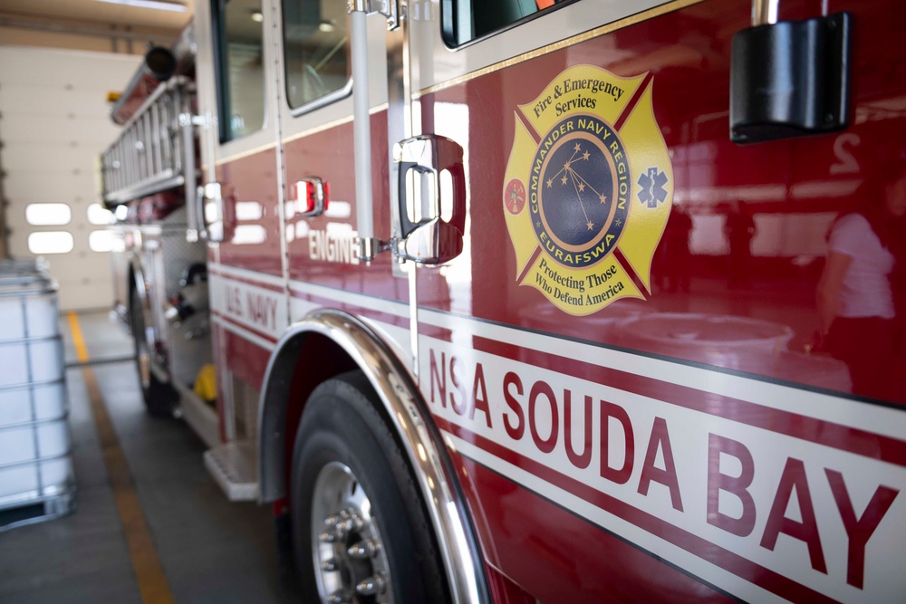 NSA Souda Bay Hosts the Hellenic Fire Corps