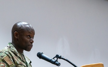 387th AES Change of Command