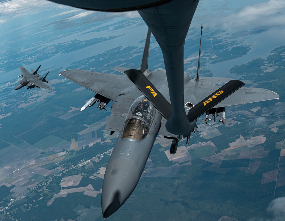 Refueling the Strike Eagle