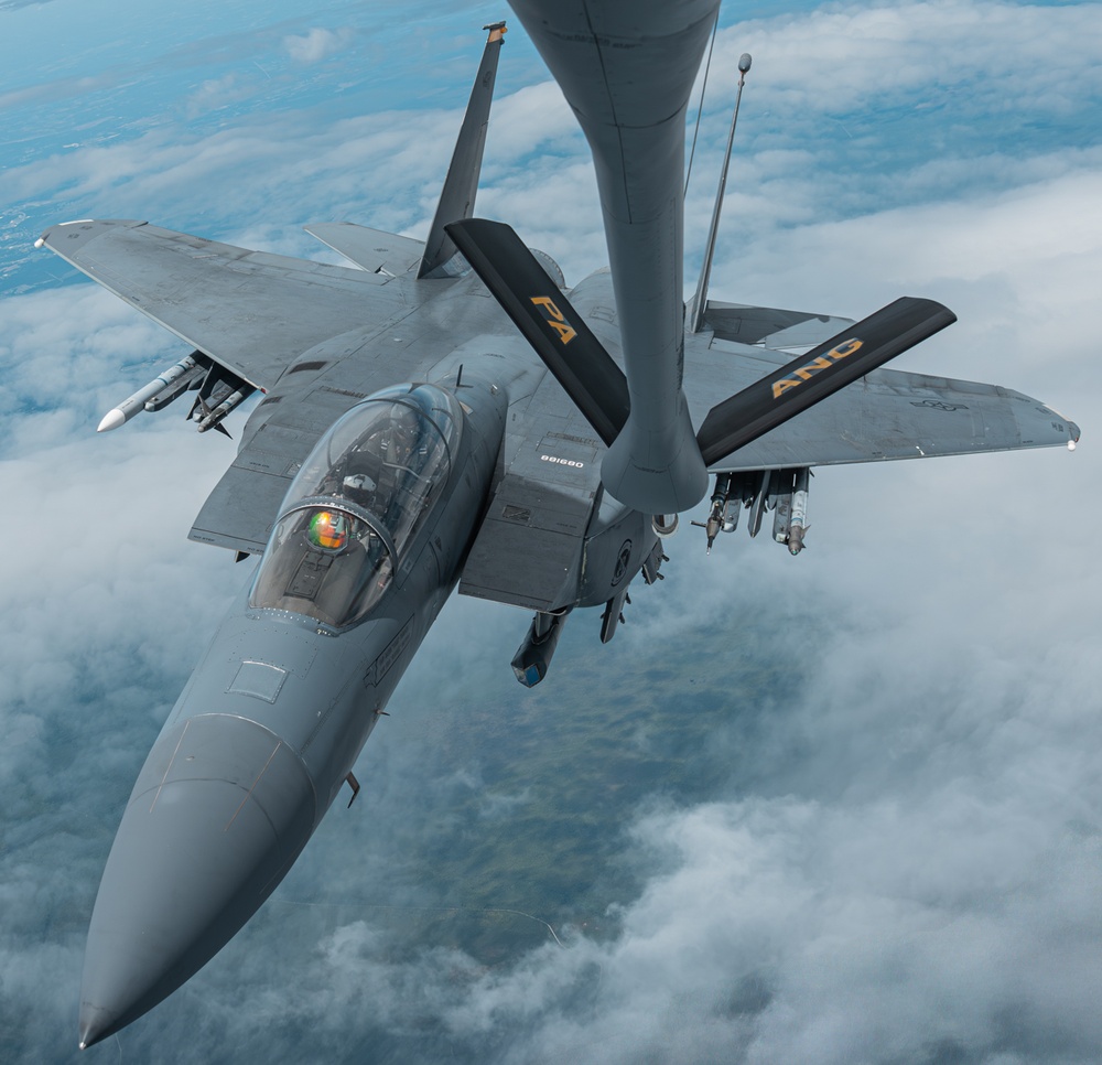 Refueling the Strike Eagle