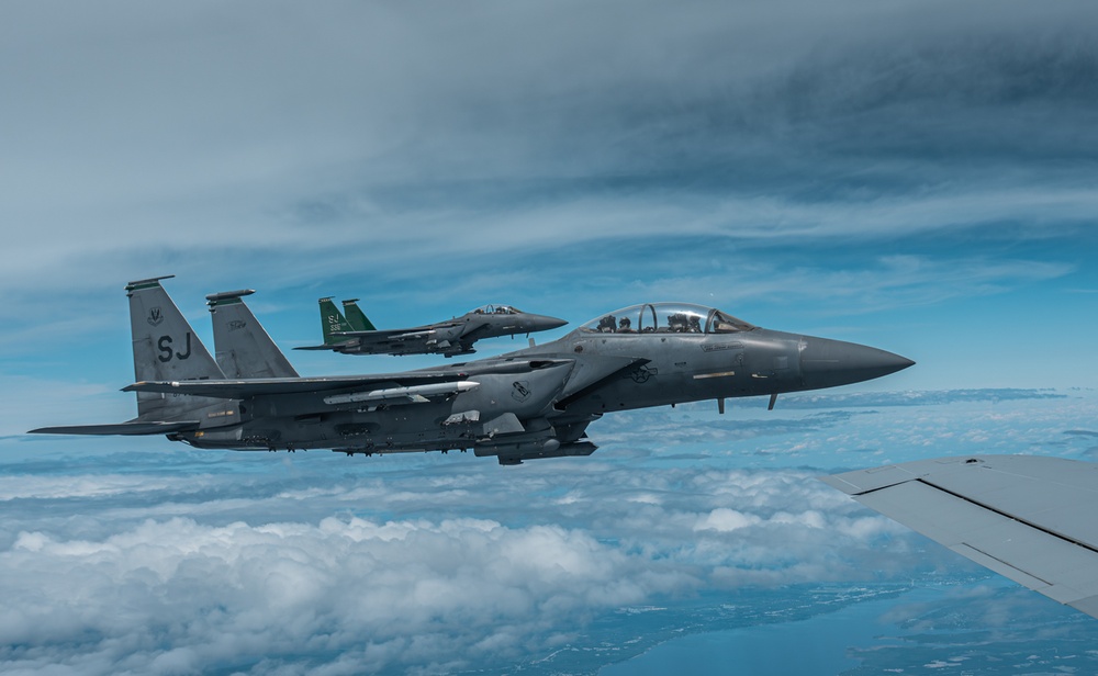 Refueling the Strike Eagle